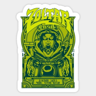 Zoltar Speaks Sticker